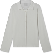 VIR VITA Eloise Pointelle Cardigan