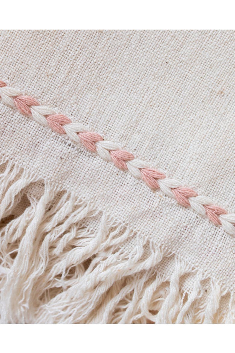 Braid Detail Napkin - Set of 2, Alternate, color, Blush