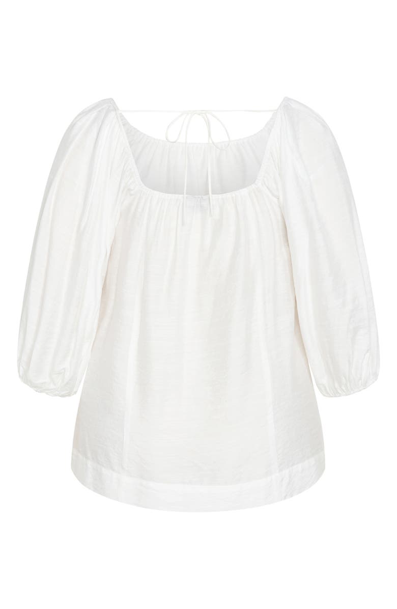 City Chic Leila Tie Back Top, Alternate, color,
