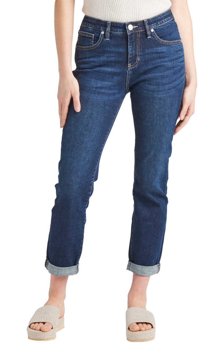 JAG Jeans Carter Crop Girlfriend Jeans, Main, color, Night Breeze