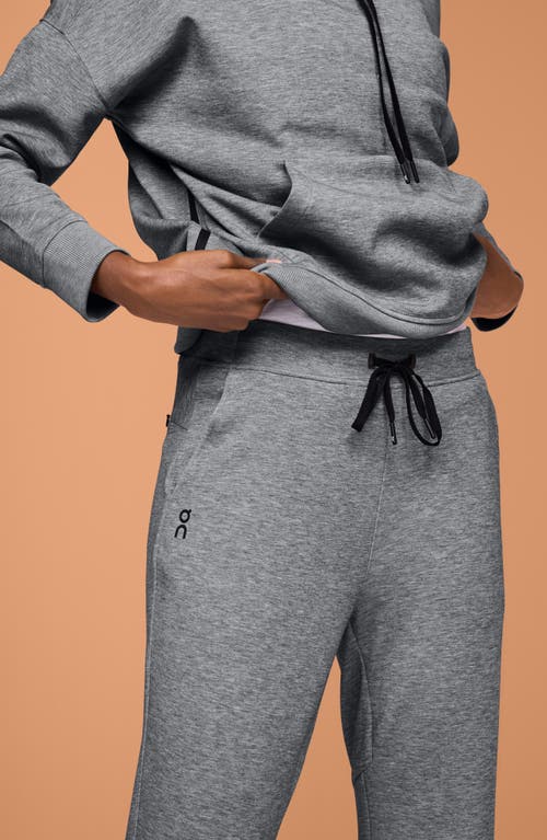On Drawstring Ankle Sweatpants In Grey