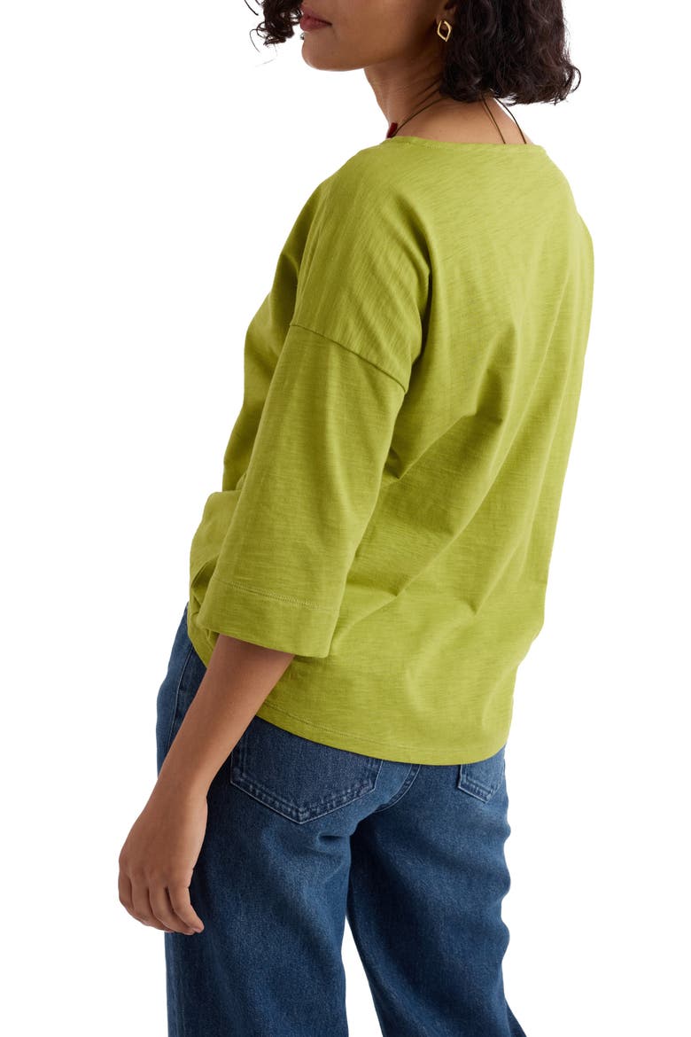 Tremayne Quay Organic Cotton Top, Alternate, color, AVOCADO