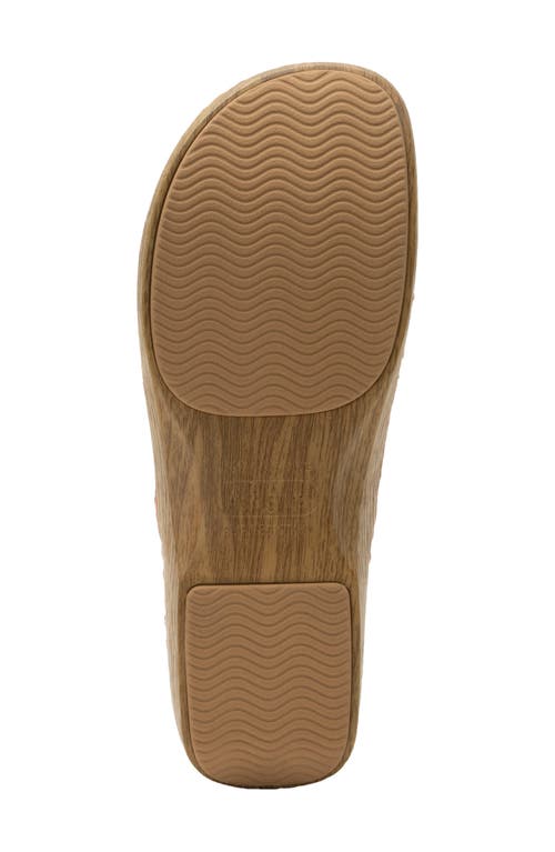 Alegria By Pg Lite Oona Platform Slide Sandal In Red