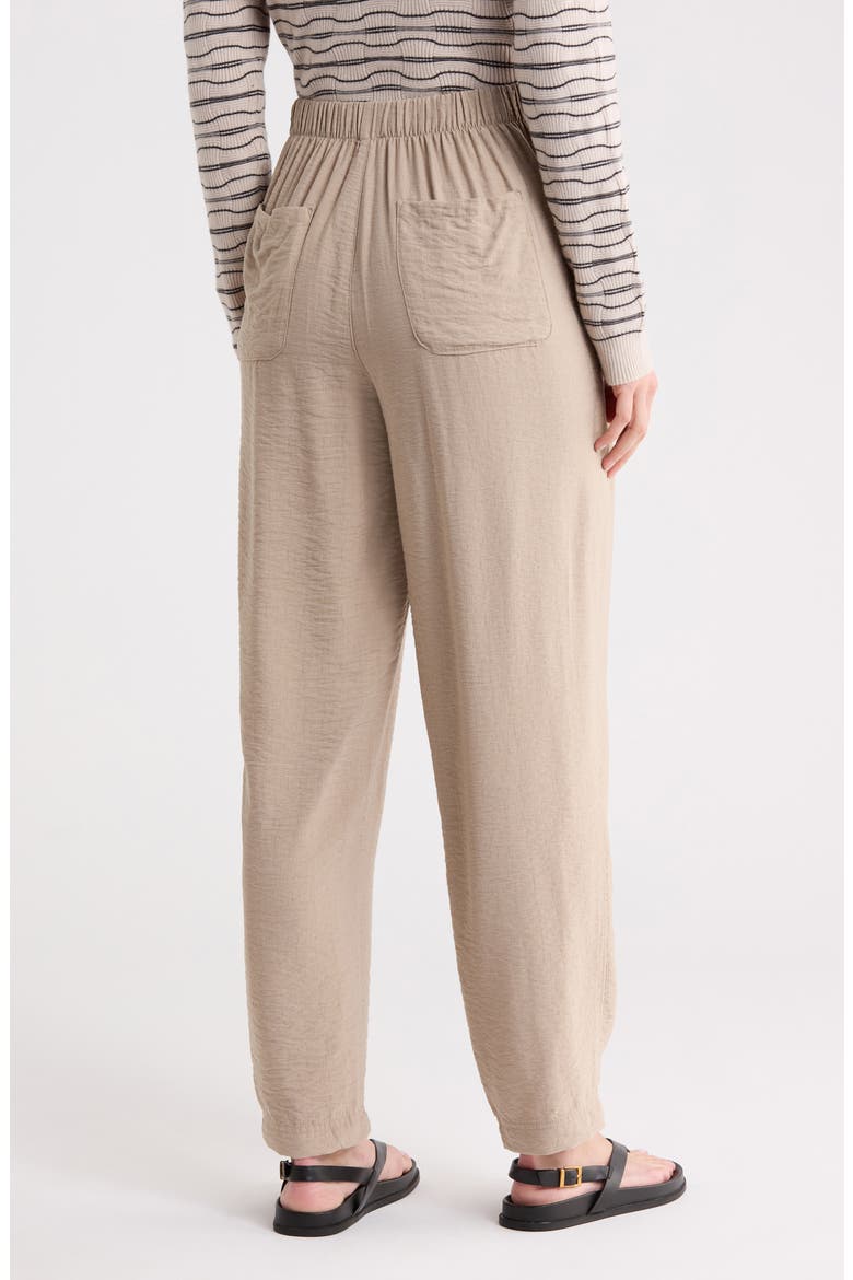 Crepe Pants, Alternate, color, FAWN BROWN