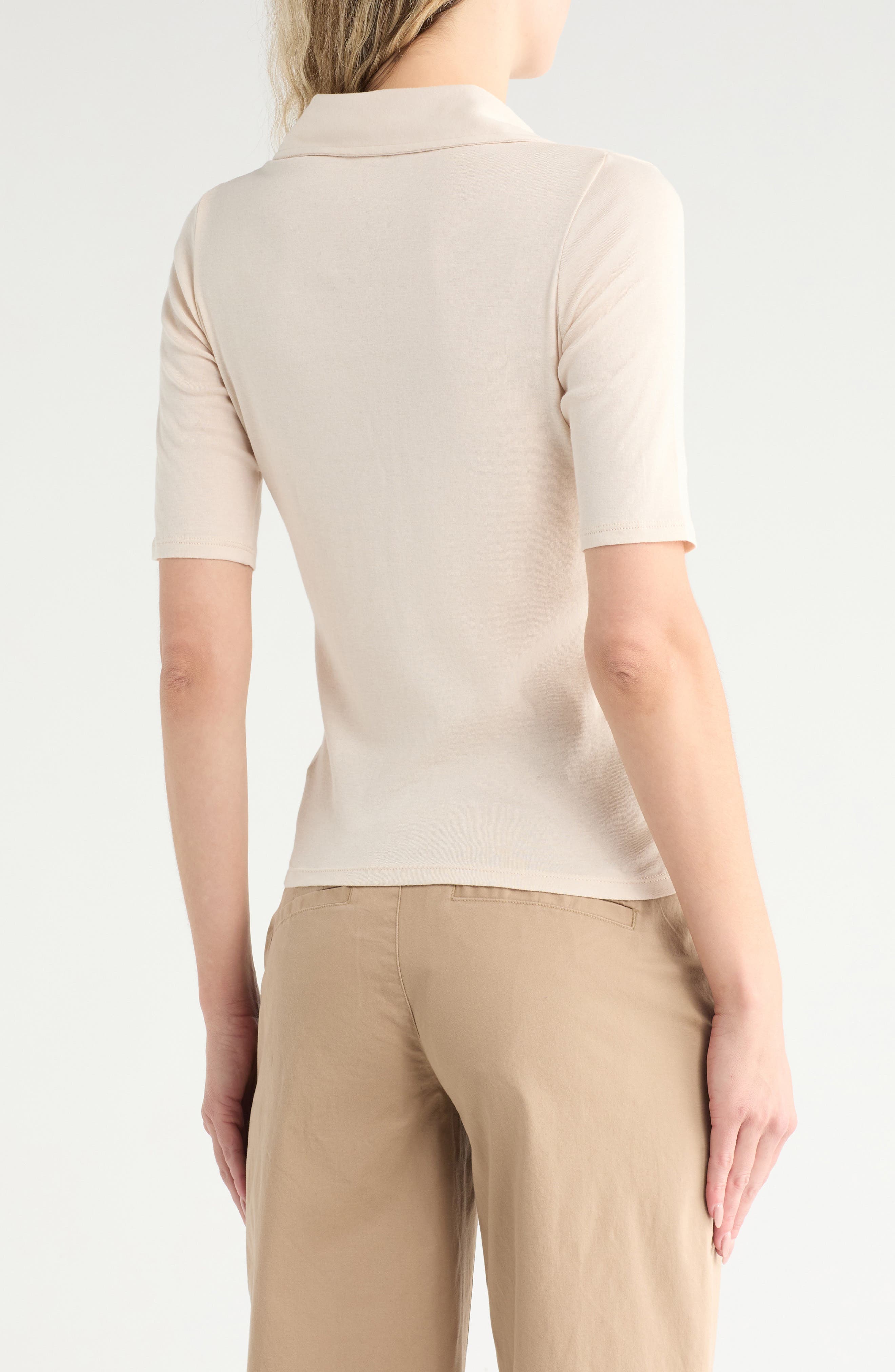 Elbow Sleeve Polo - image 4