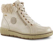 Spring Step Alps Water Resistant Faux Shearling Sneaker