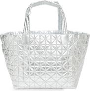 VeeCollective Vee Weekender Water Resistant Quilted Recycled Nylon Tote