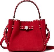 Tory Burch Mini Romy Suede Bucket Bag