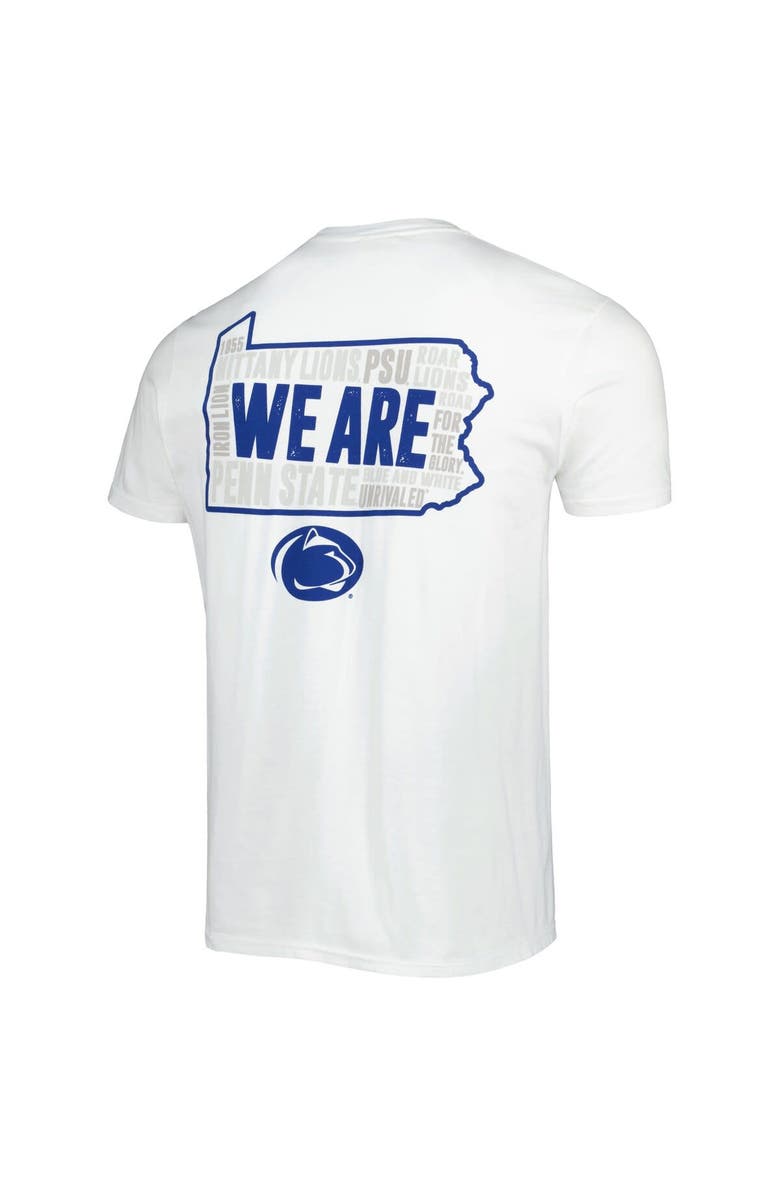 IMAGE ONE Men's White Penn State Nittany Lions Hyperlocal T-Shirt, Alternate, color,