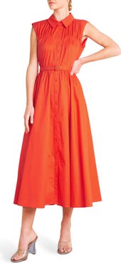 FREEMARKET Cotton Midi Dress