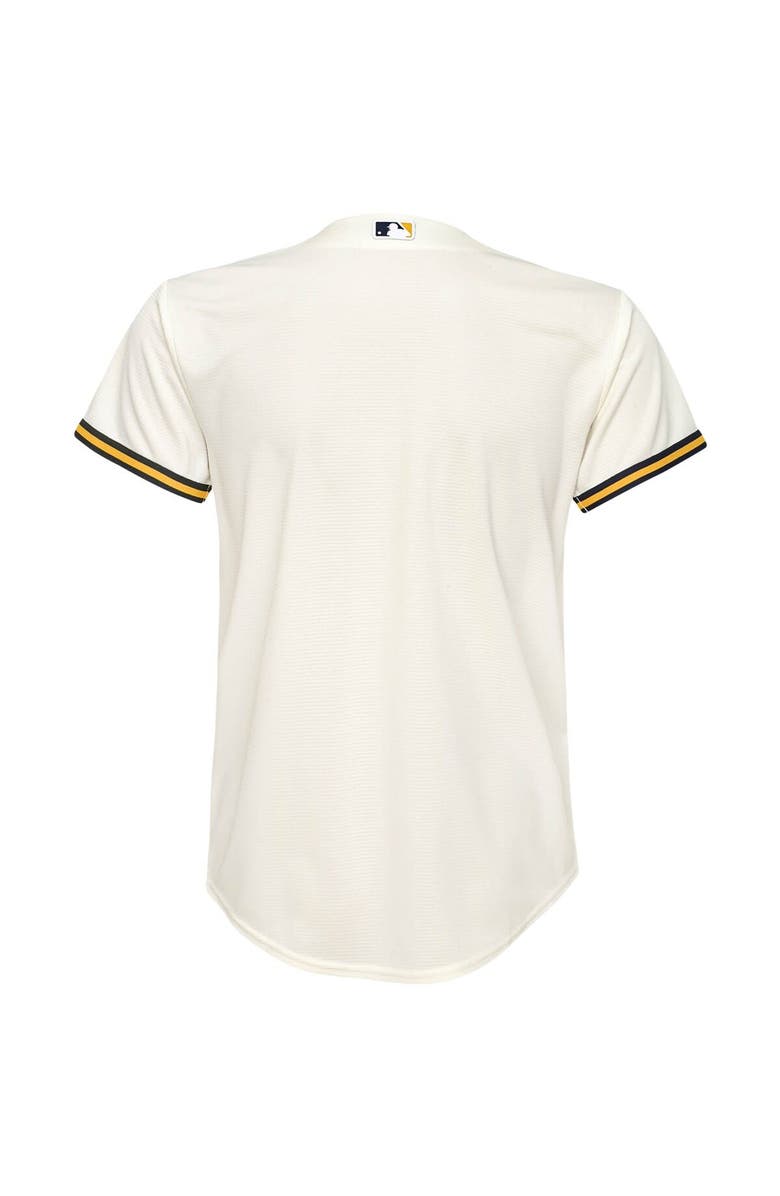 Nike Youth Nike Cream Milwaukee Brewers Home Replica Team Jersey, Alternate, color,