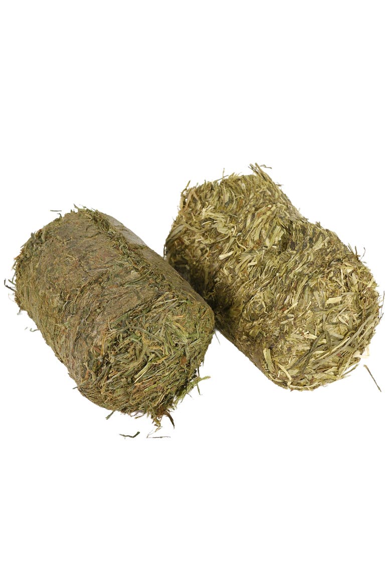 Meadow Hay Bales 4 Pack, Small Animal Treat, Alternate, color, Multicolored