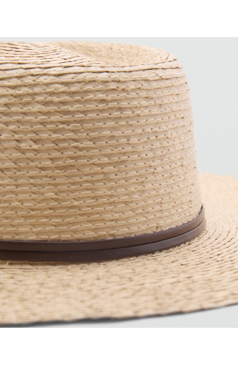 MANGO Straw Sun Hat, Alternate, color,