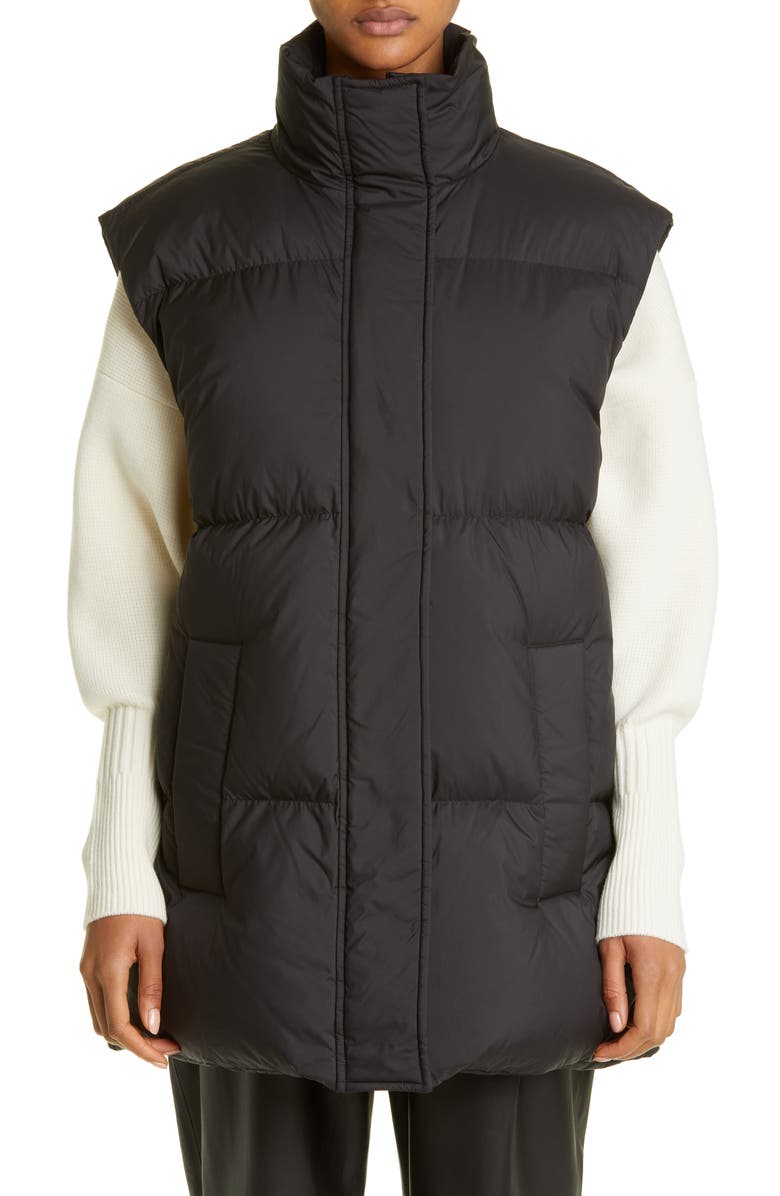 Stand Studio Zola Longline Puffer Vest, Main, color, 