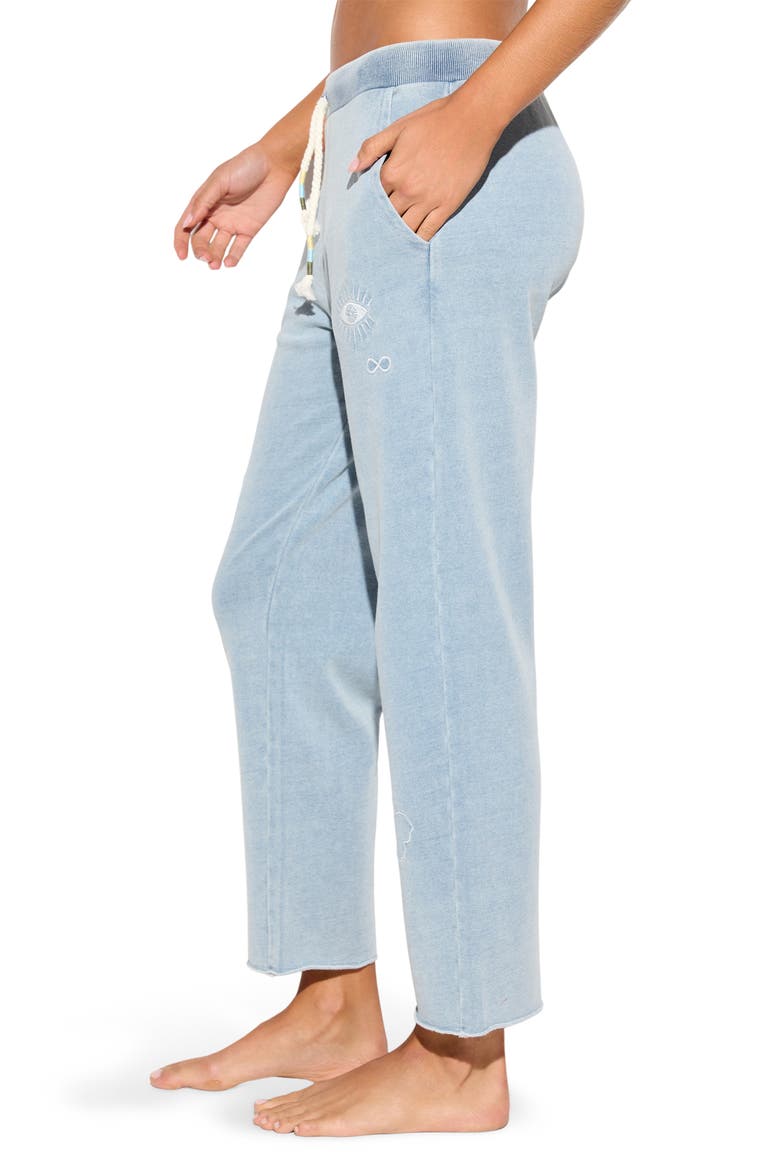 Icon Pacific Ankle Sweatpants, Alternate, color, BLEACHED DENIM