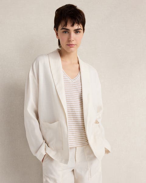 Heavyweight Linen Blazer