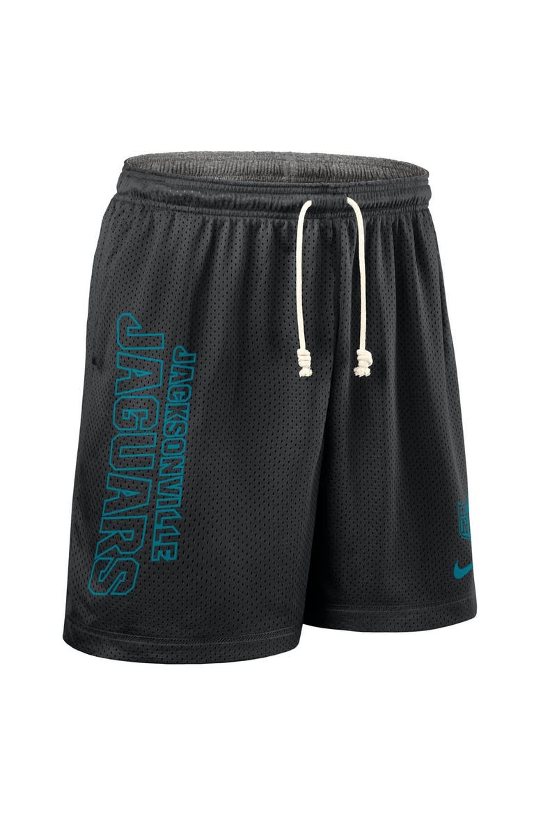 Men's Nike Black Jacksonville Jaguars Sideline Reversible Performance Shorts, Alternate, color, Black