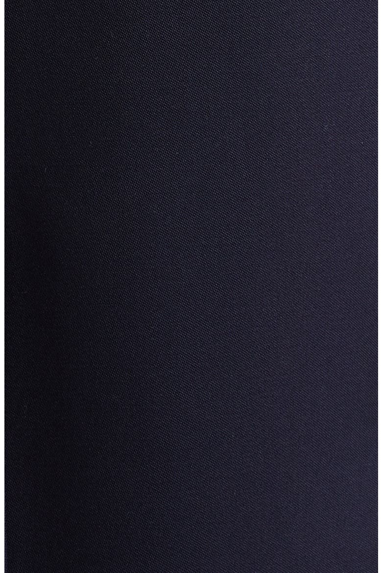 Knot Button Double Breasted Wool Grain de Poudre Blazer, Alternate, color, ABYSS