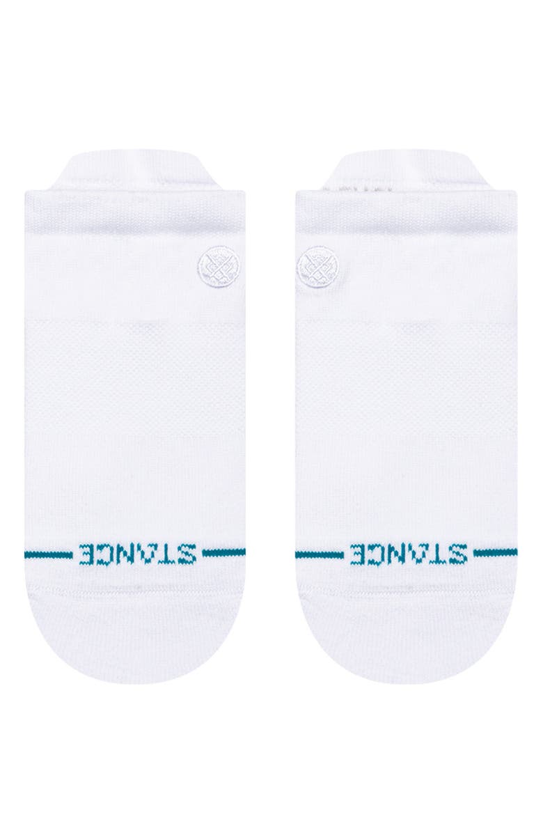 Stance Icon Low Tab No-Show Socks, Alternate, color, White