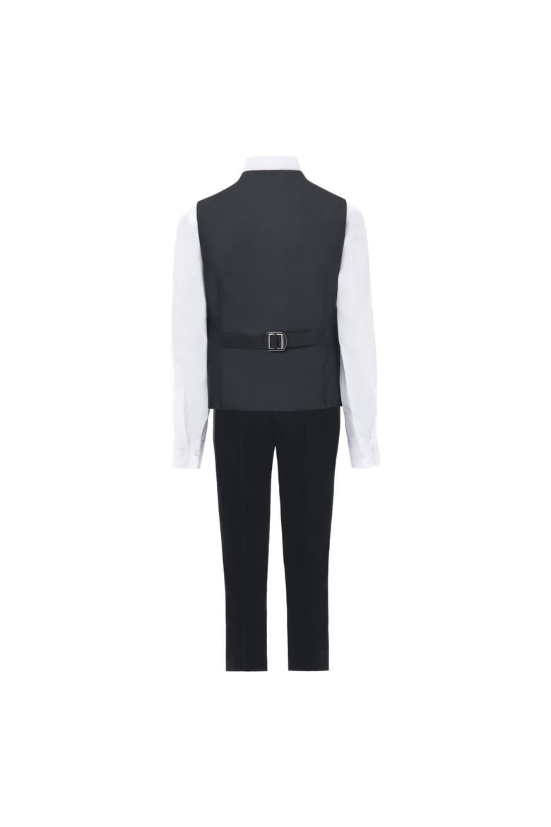 Glitter Lapel Suit, Alternate, color, Black