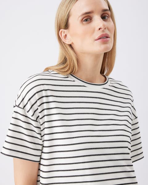 Jada Stripe Nursing Tee