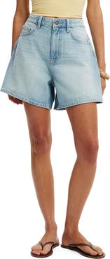Cotton On High Waist '90s Denim Shorts