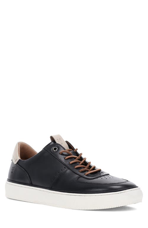 Frye Astor Court Low Top Sneaker In Black
