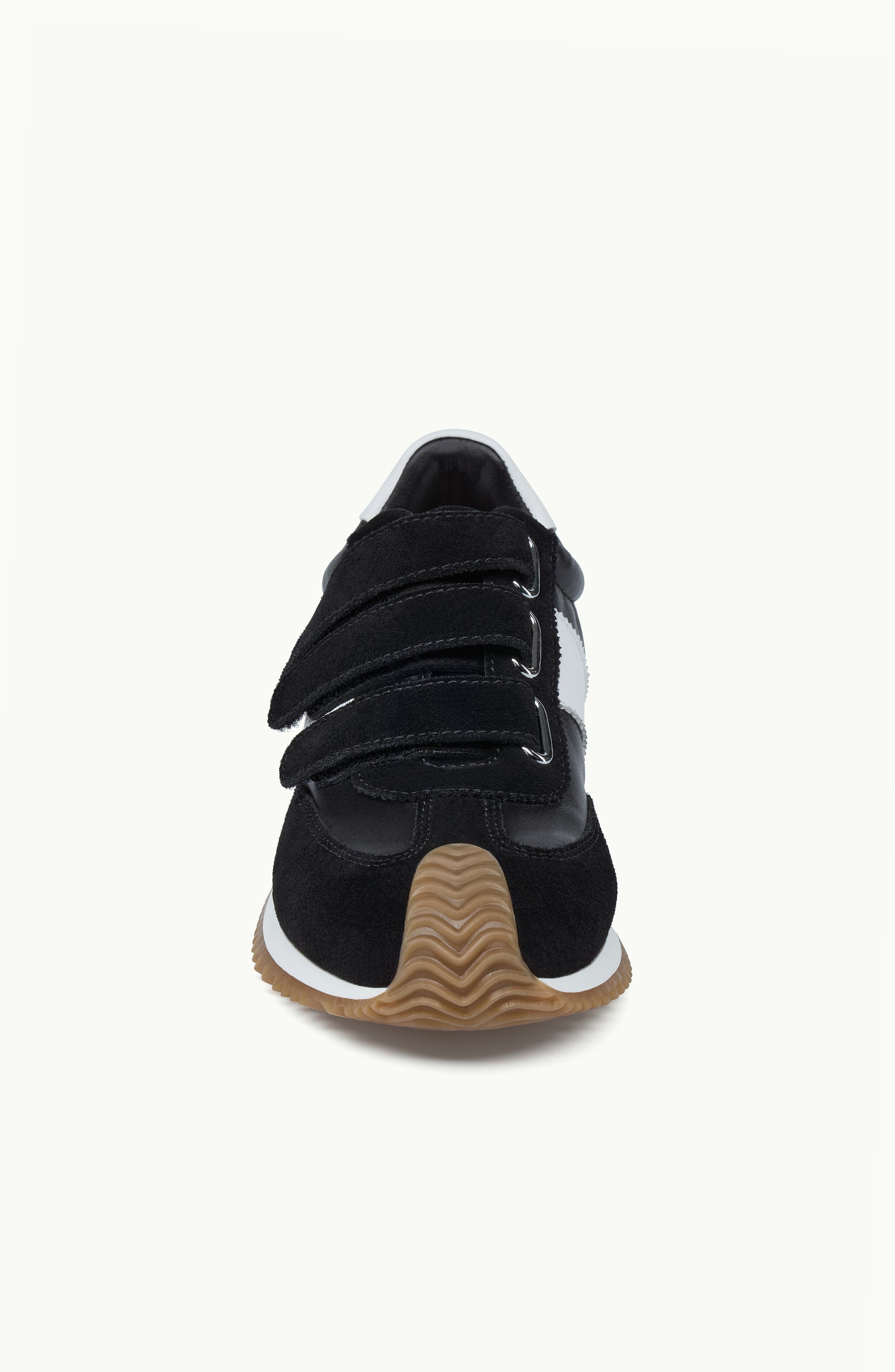 JSlides Footwear LYLA SNEAKER, Alternate, color, Black/Off White