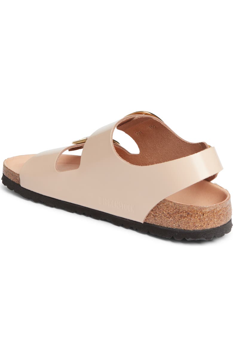 Birkenstock Milano Big Buckle Slingback Sandal, Alternate, color, Beige