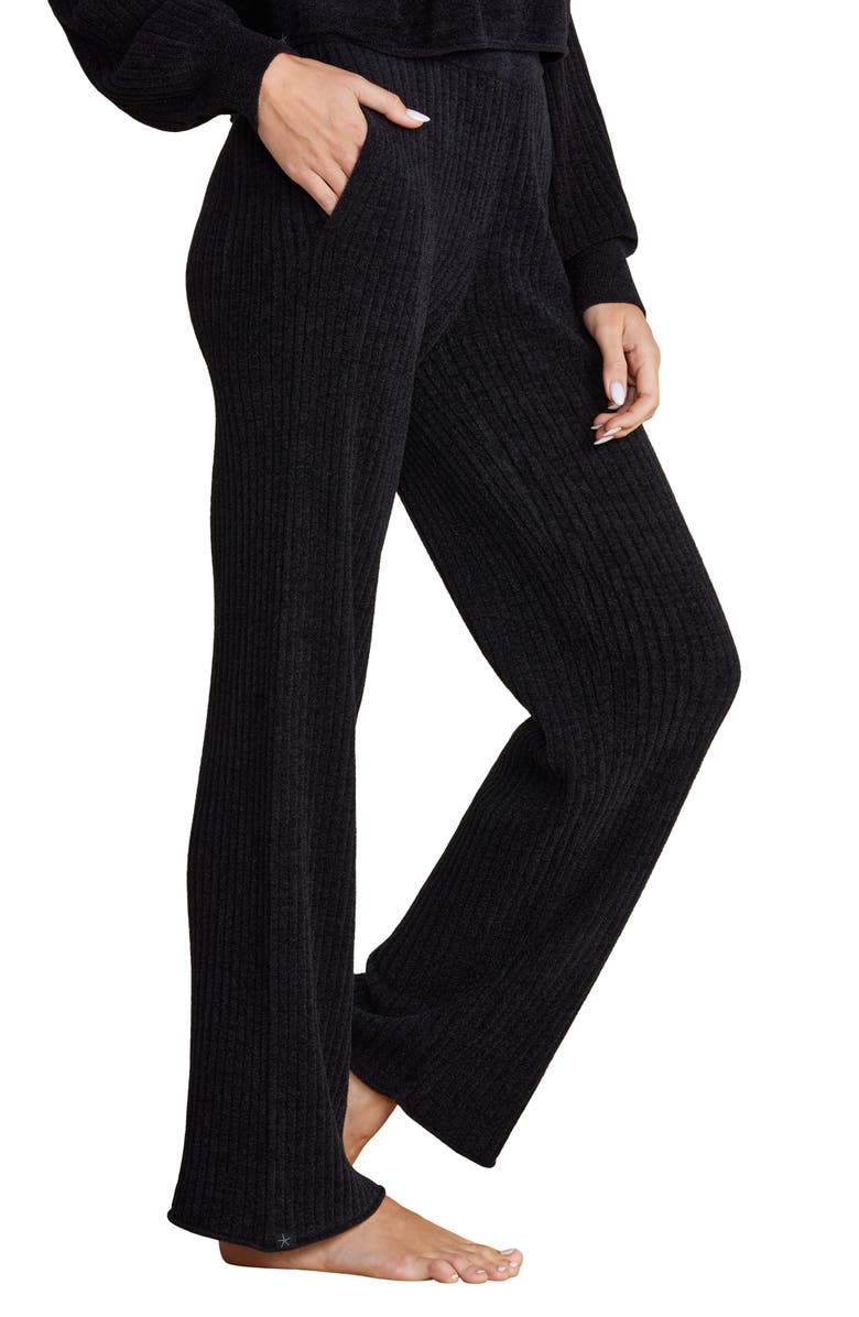 Barefoot Dreams<sup>®</sup> CozyChic<sup>®</sup> Ultra Lite<sup>®</sup> Rib Rolled Edge Pants, Alternate, color,
