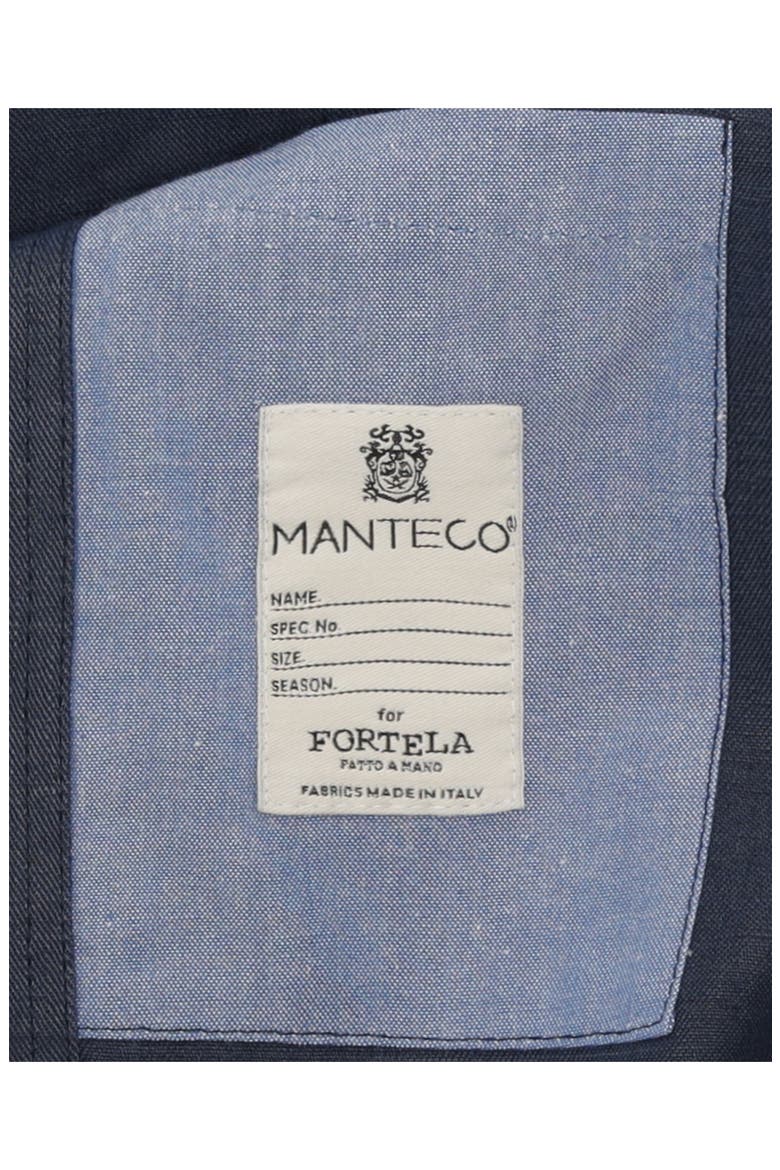Boulevard Linen Jacket, Alternate, color, Blue
