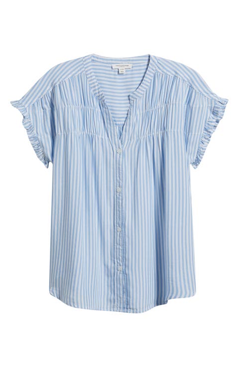 Monaka Smocked Frill Top