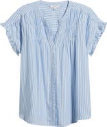 beachlunchlounge Monaka Smocked Frill Top
