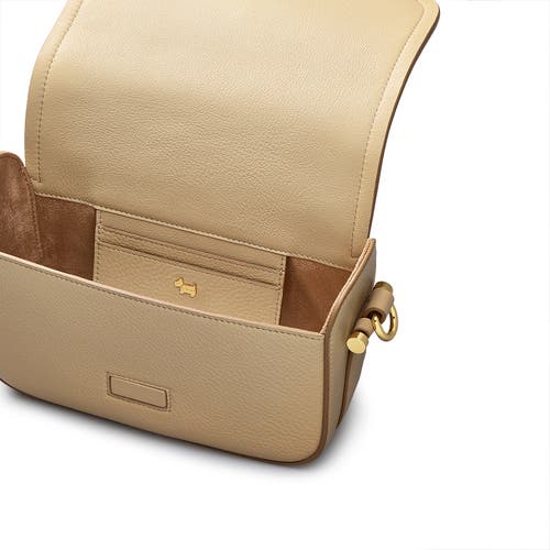 Radley Bathurst Mews Small Flapover Crossbody Bag In Stone
