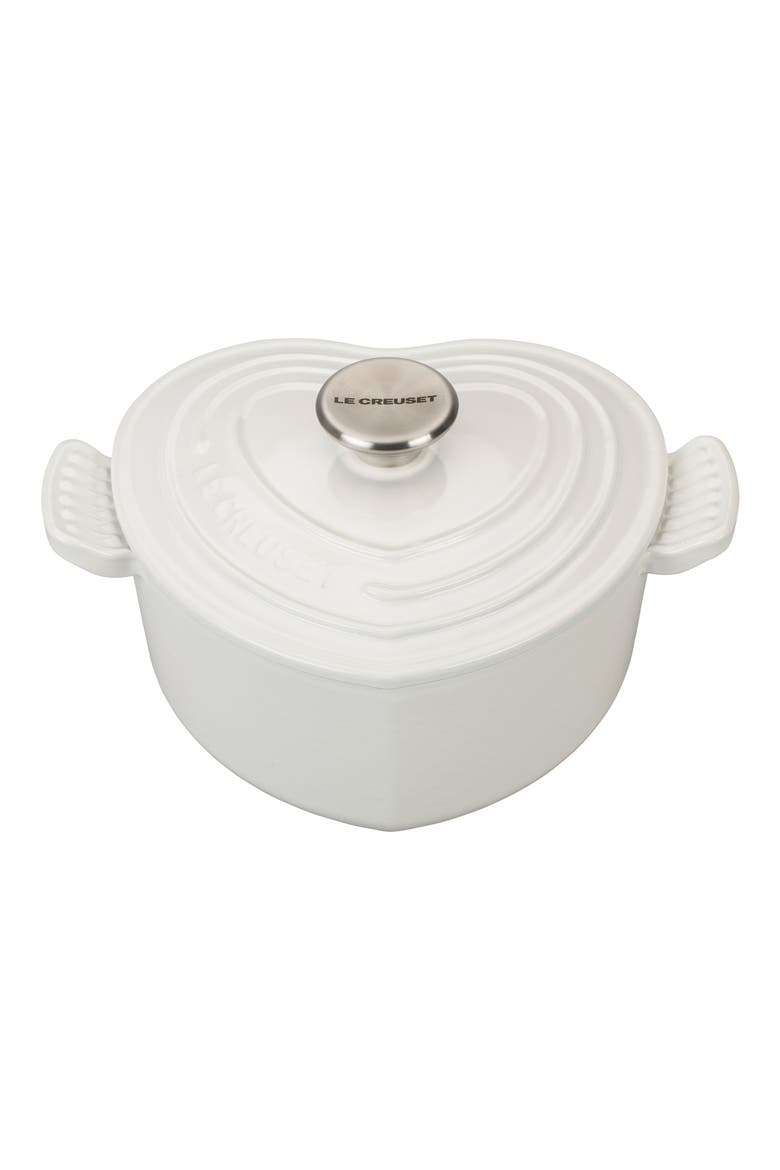 Heart Cocotte, Main, color, WHITE