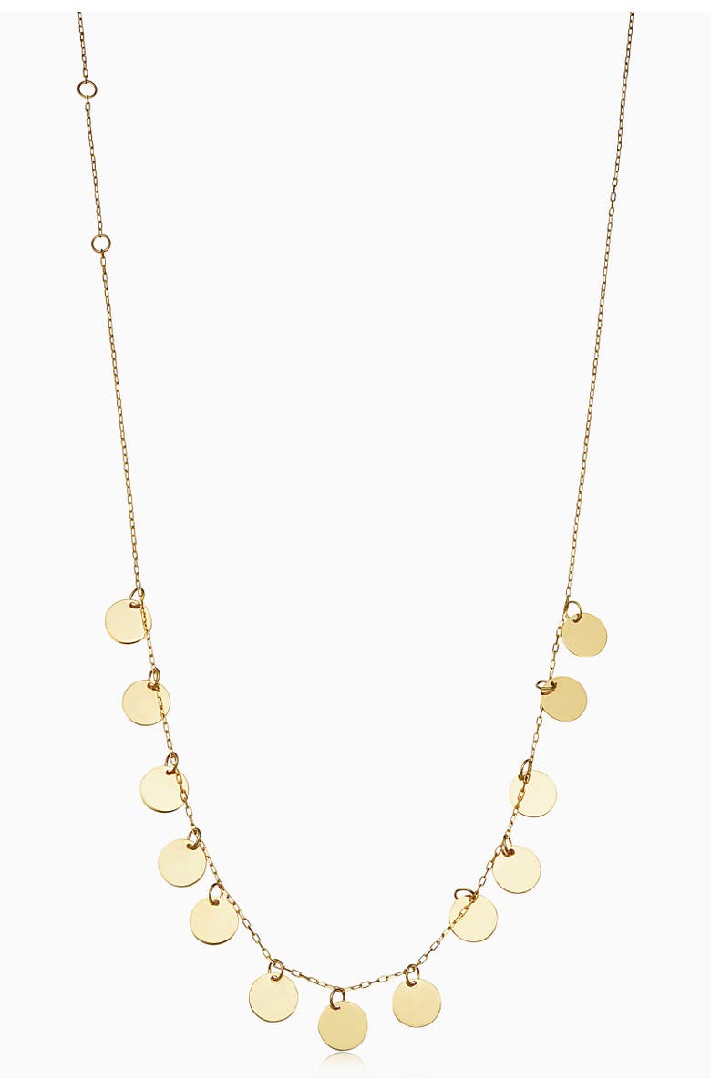 Oradina 14K Yellow Gold Manhattan Choker, Main, color, Yellow Gold