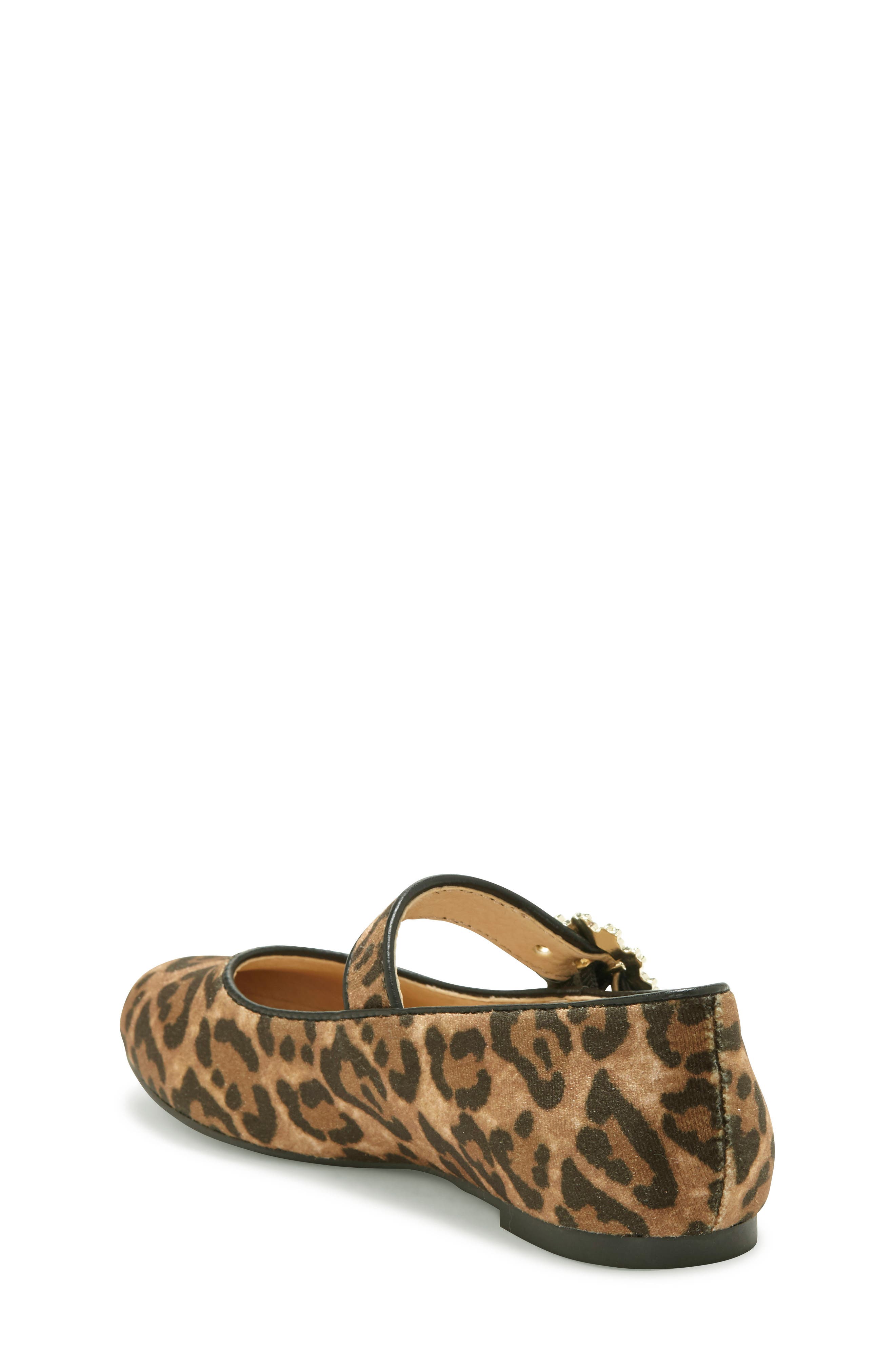 Mary Jane Flat, Alternate, color, NATURAL VELVET LEOPARD