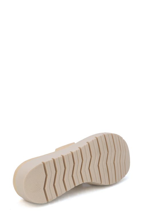 Comoda Designs Tunsa Wedge Slide Sandal