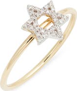 Meira T Star of David Diamond Ring