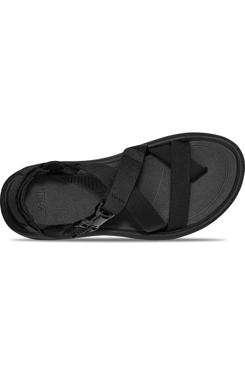 Teva Hurricane Terra Dactyl Sandal, Alternate, color, Black/ Black