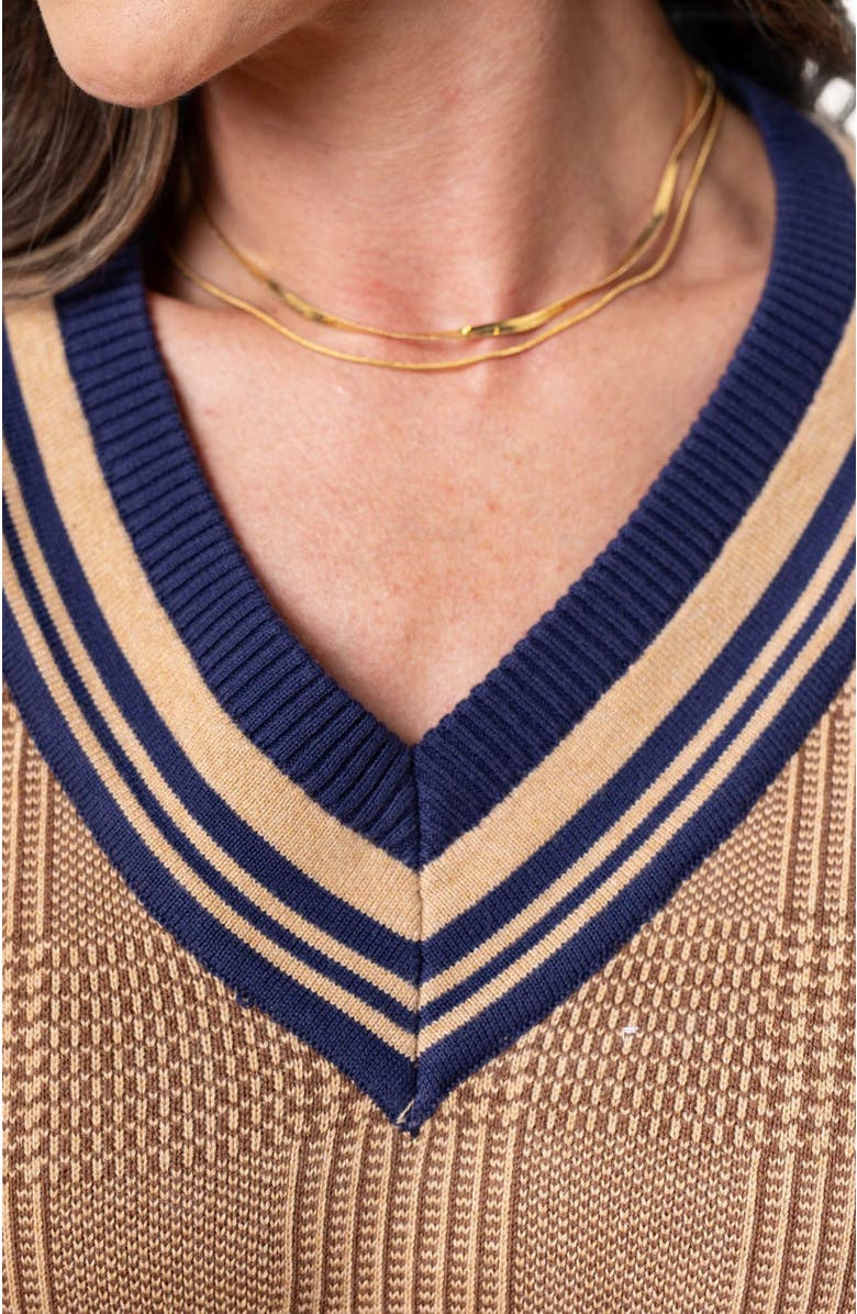 Hope & Henry Women's Organic Intarsia Cricket Sweater Dress, Alternate, color, 