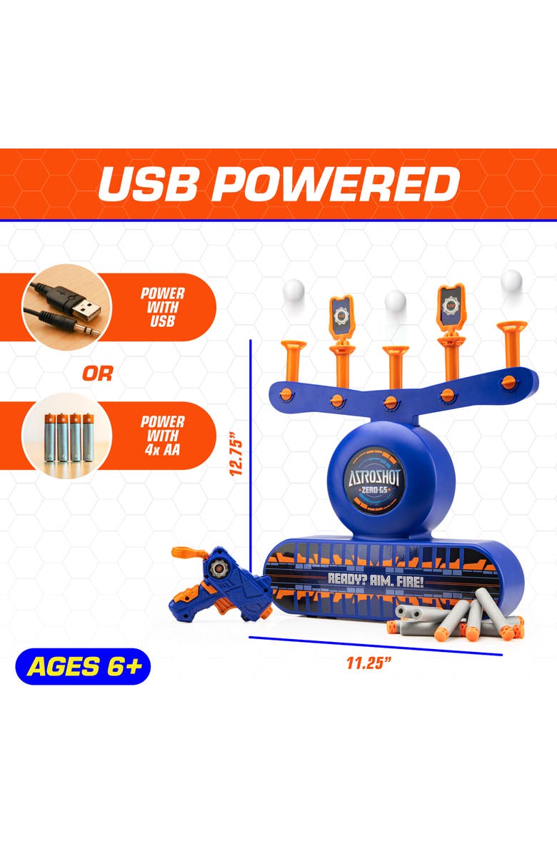 USA Toyz AstroShot Zero GS Shooting Games, Alternate, color, 