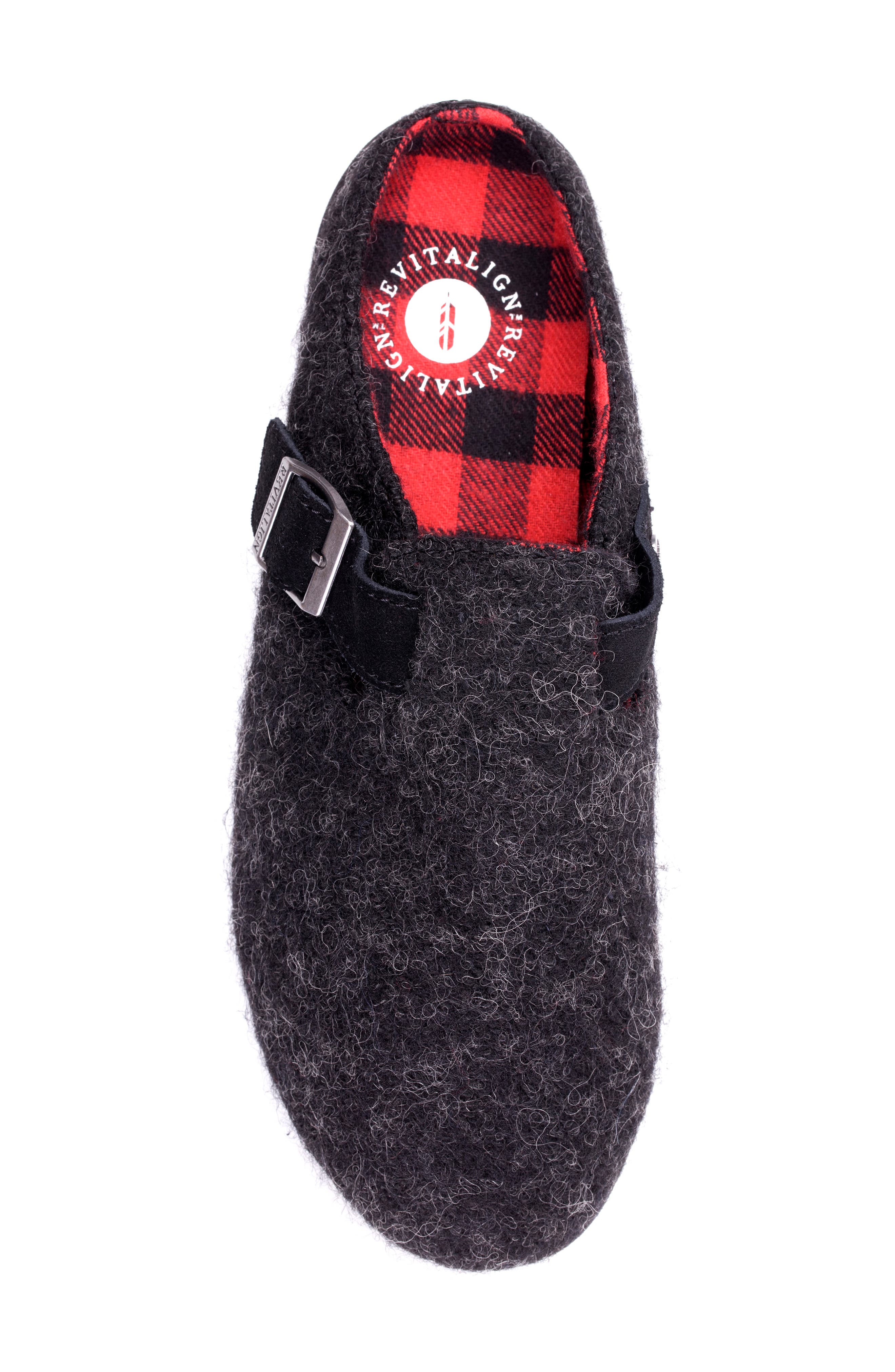 Oceanside II Orthotic Slipper, Alternate, color, BLACK