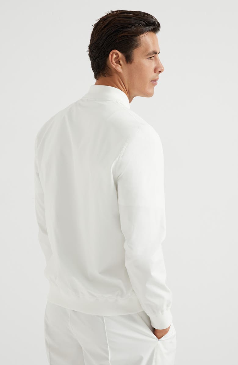 Brunello Cucinelli Nylon sweatshirt vest, Alternate, color, 