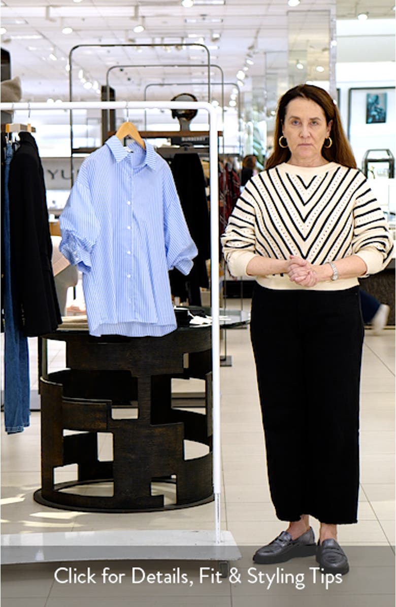 Stripe Balloon Shirt, sales video thumbnail