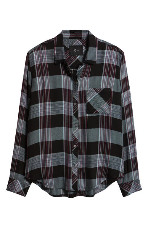 Rails Hunter Plaid Button-up Shirt In Blue