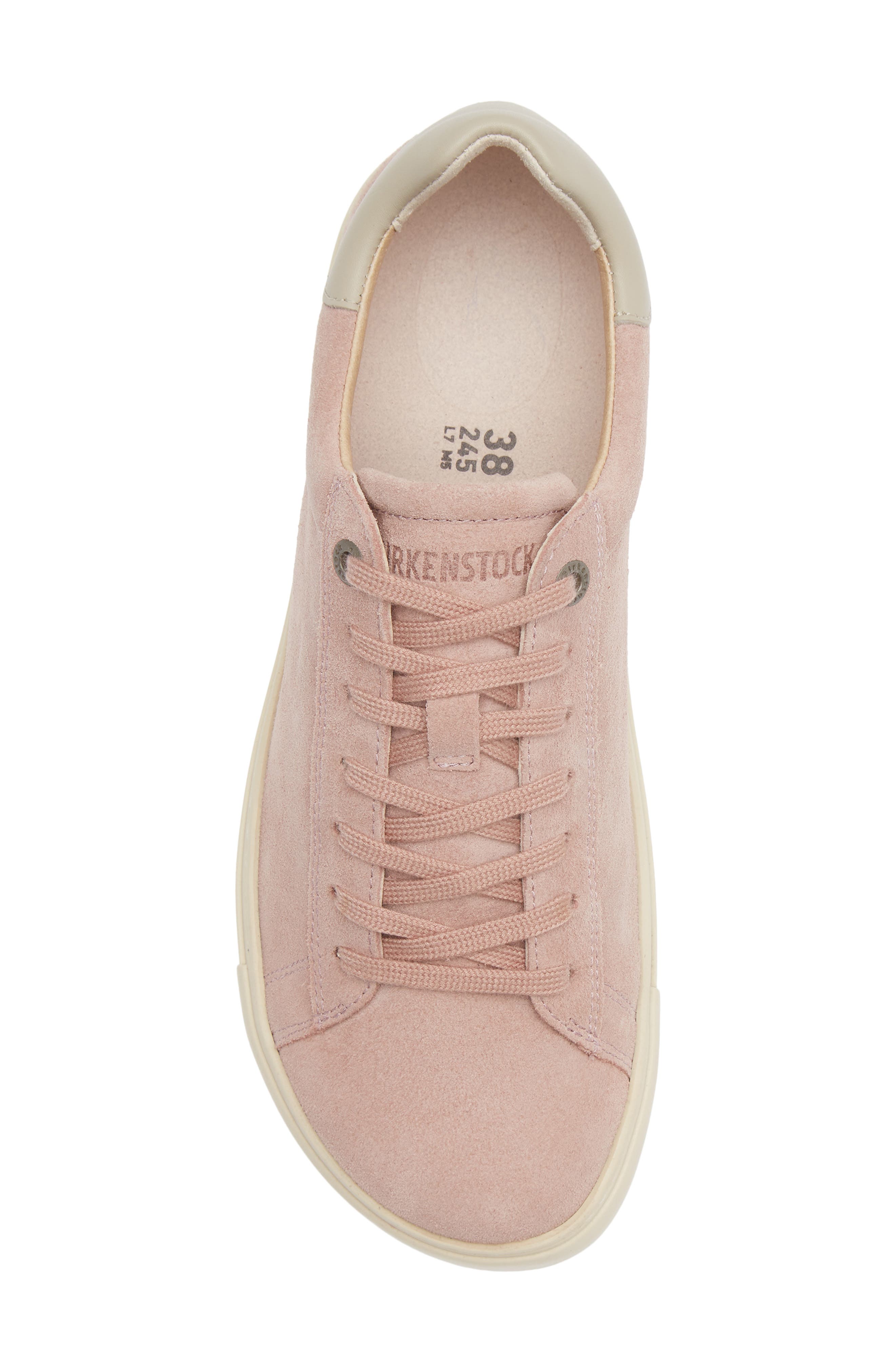Bend Low Top Sneaker, Alternate, color, PINK CLAY SUEDE OYSTER
