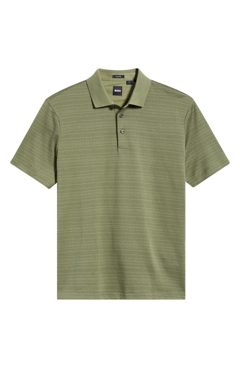 BOSS H-Parris Polo, Alternate, color, Medium Green