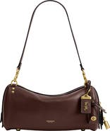 COACH Rogue Leather Shoulder Bag