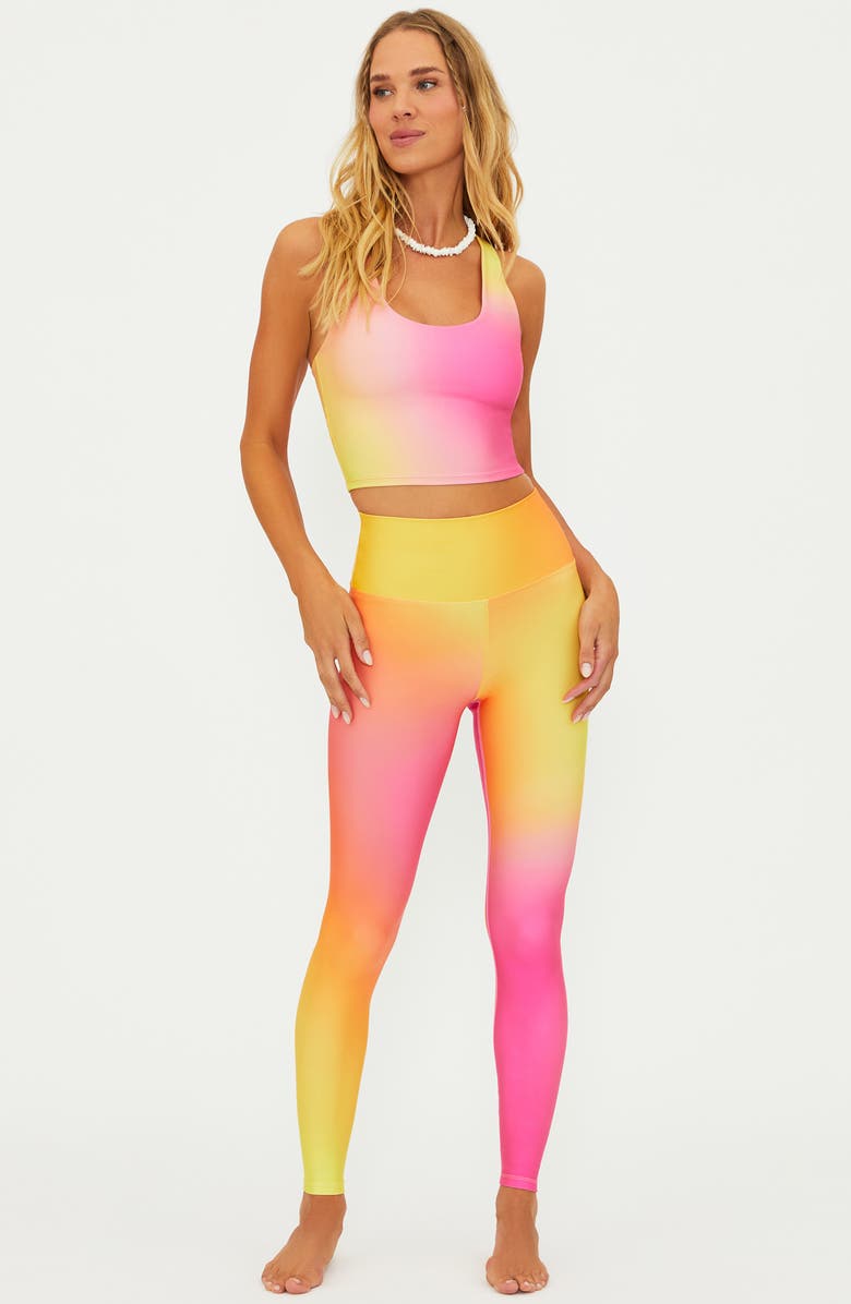 Beach Riot Piper Ombré Leggings, Alternate, color, Soleil Ombre